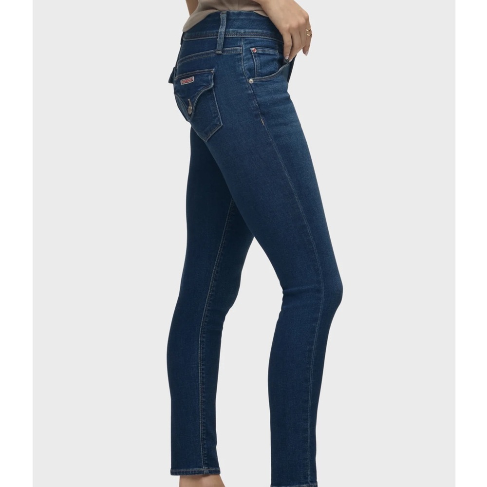 Hudson Collin Mid-Rise Flap Skinny Jean - Picture 3 of 6